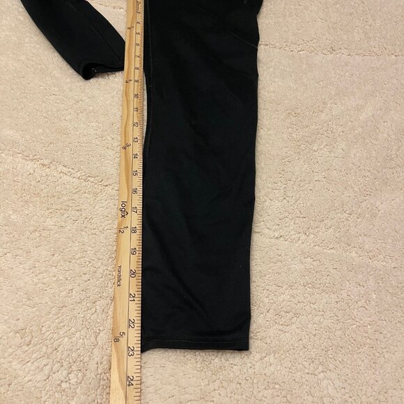 Under Armour Womens Black Compression Leggings With High Waist & Side Pockets Si - Picture 4 of 13